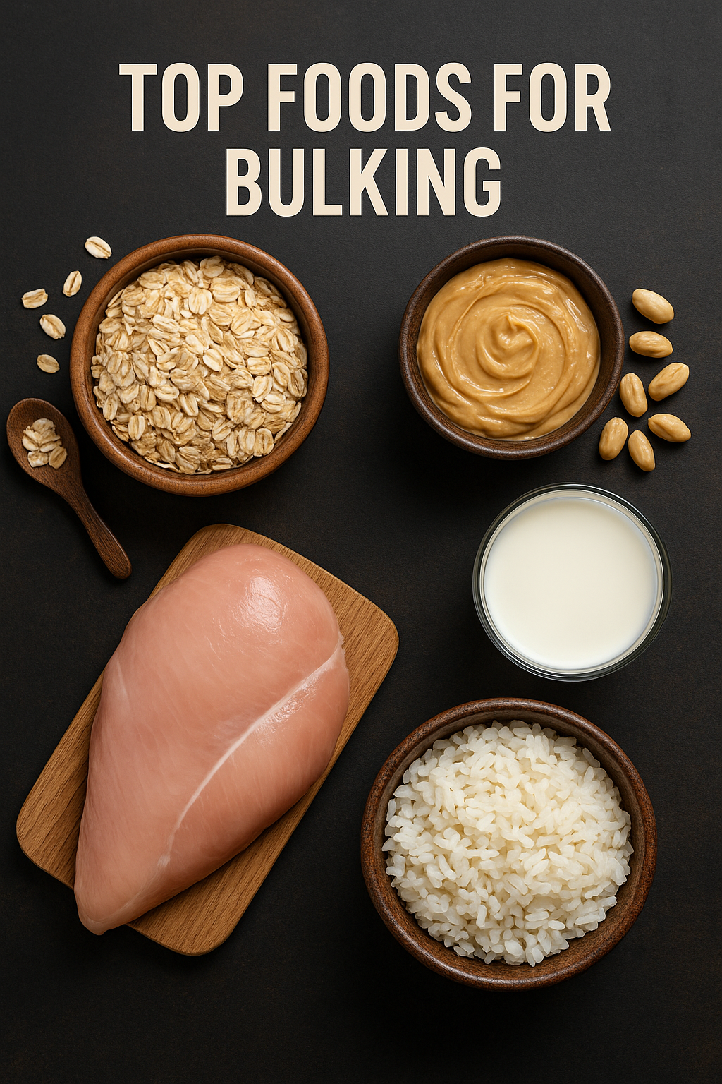 Top 5 Foods for Bulking