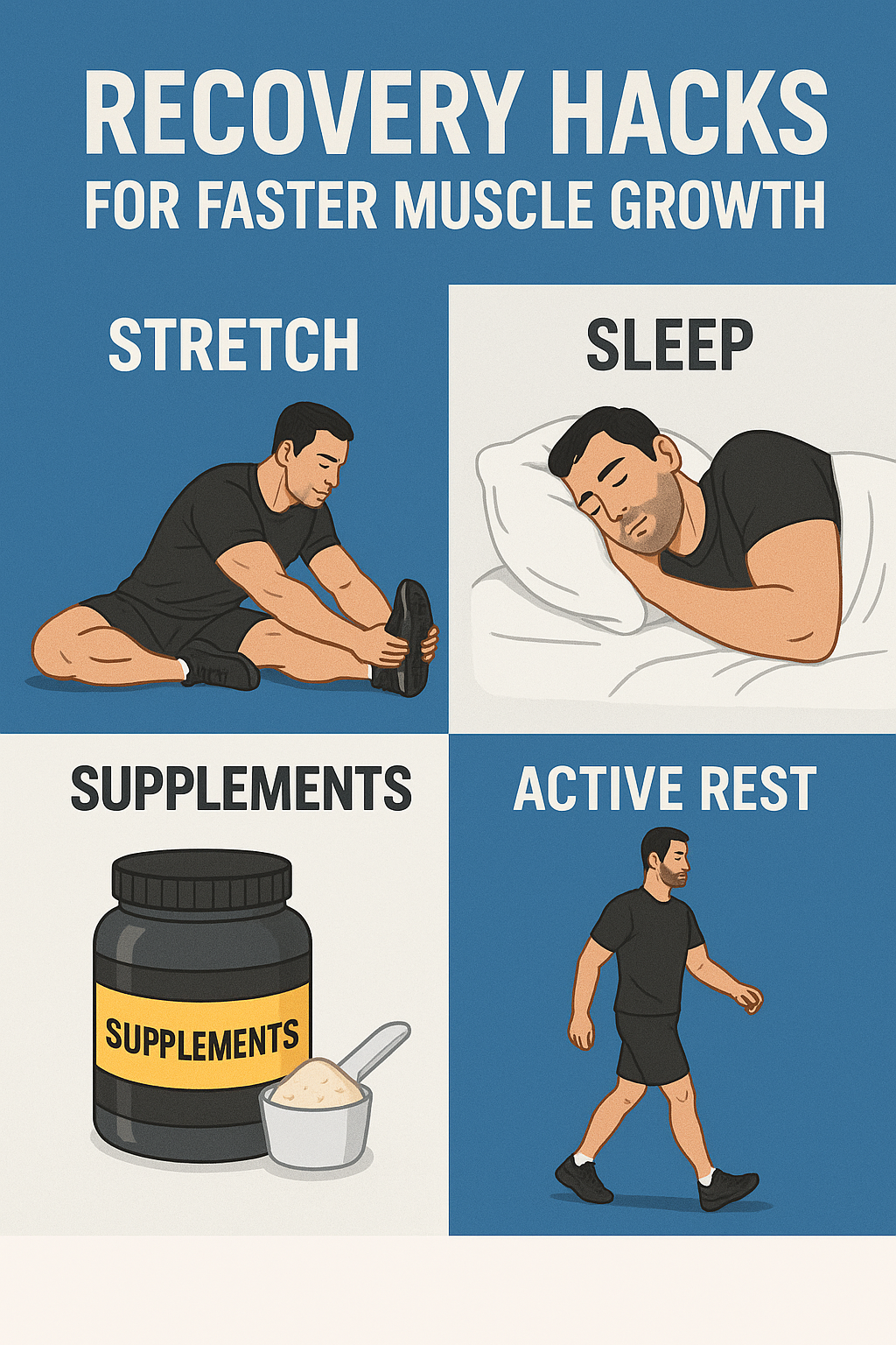 Recovery Hacks for Faster Muscle Growth