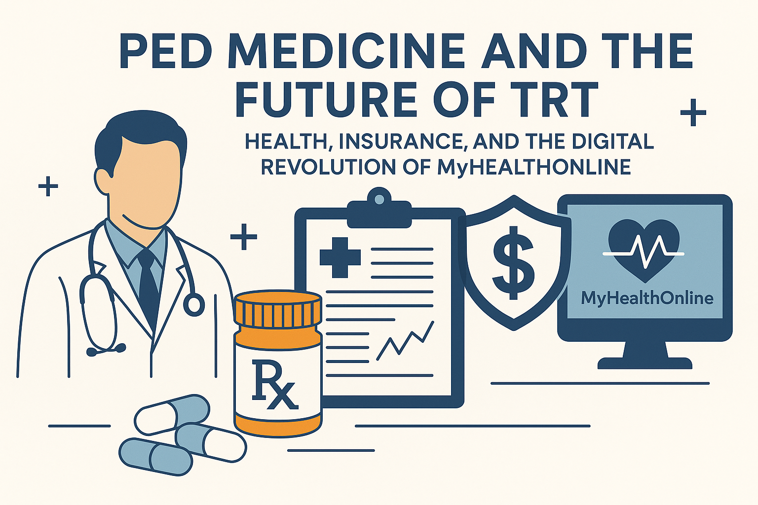 PED Medicine and the Future of TRT: Health, Insurance, and the Digital Revolution of MyHealthOnline